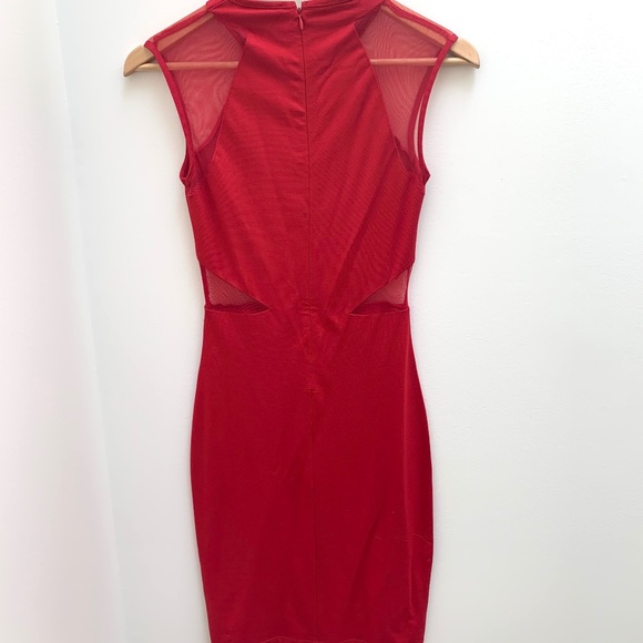 French Connection | Viven Mesh Panel Dress - Picture 4 of 7
